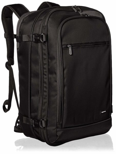 AmazonBasics Carry-on Travel Backpack