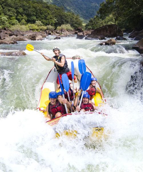 Go White Water Rafting on the Tully River