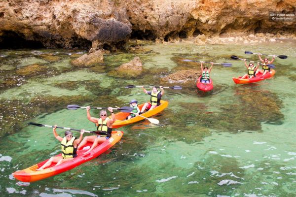Kayak To The Caves