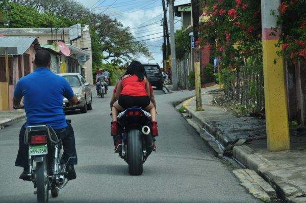 motorbike in Dominican Republic