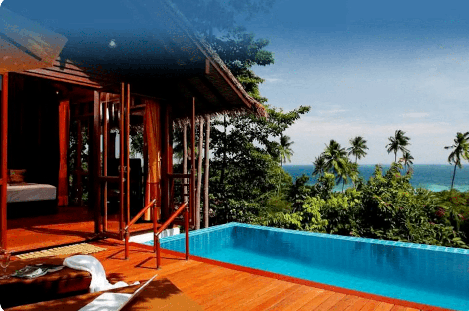 Romantic Villa with Private Pool and Sea Views