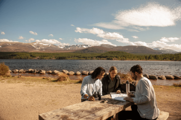 Walk in the Cairngorms National Park