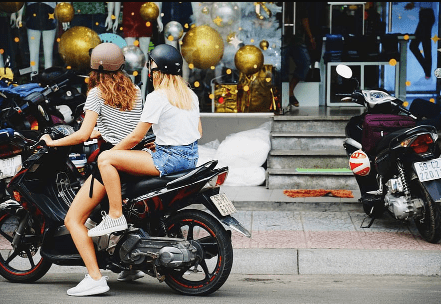 Rent a motorbike in Vietnam